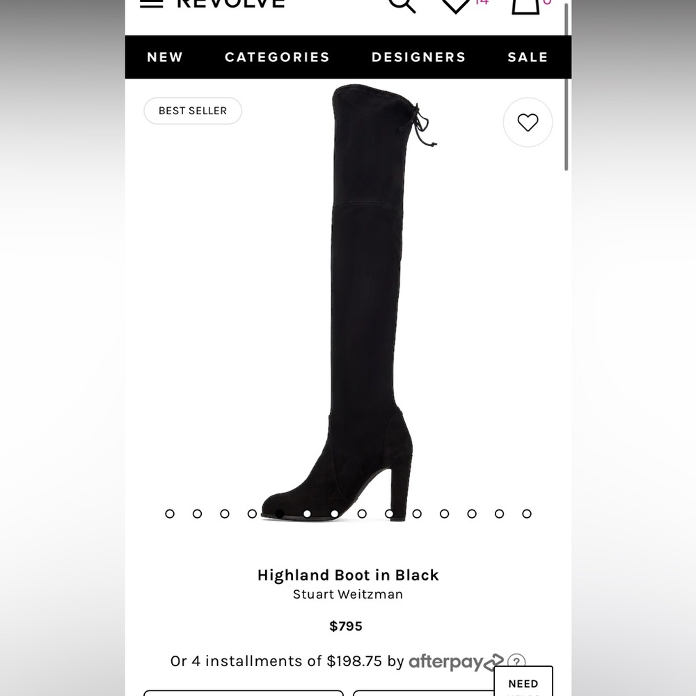 Stuart Weitzman Highland boot